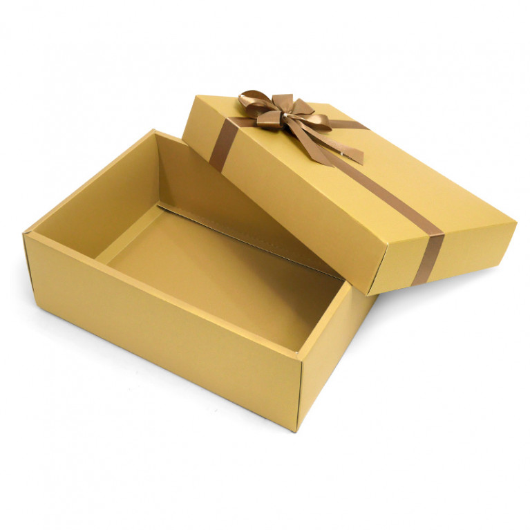 BB24-351-GO กล่องของขวัญ 17.8x25.8x9 cm.  หนา350แกรม (1ใบ)