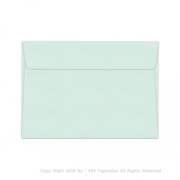 ซองใส่การ์ด No.C6-แอลคิว(ฝาขนาน) สีฟ้า มีกลิ่นหอม (50ซอง) Code 44195