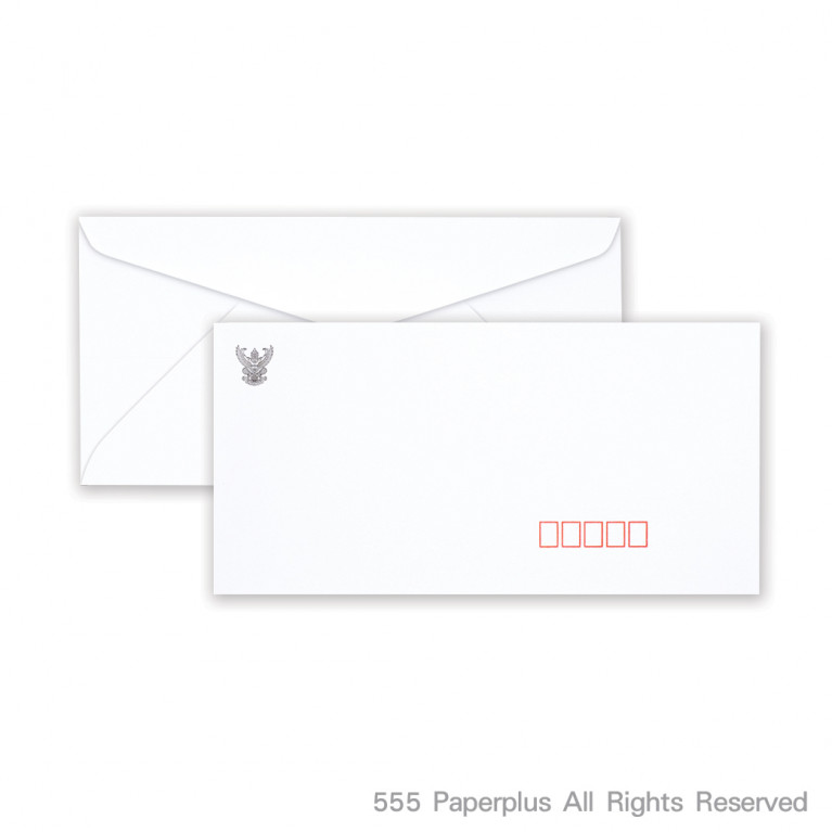 White Government Envelope ซองขาว DL/100 Code 48865