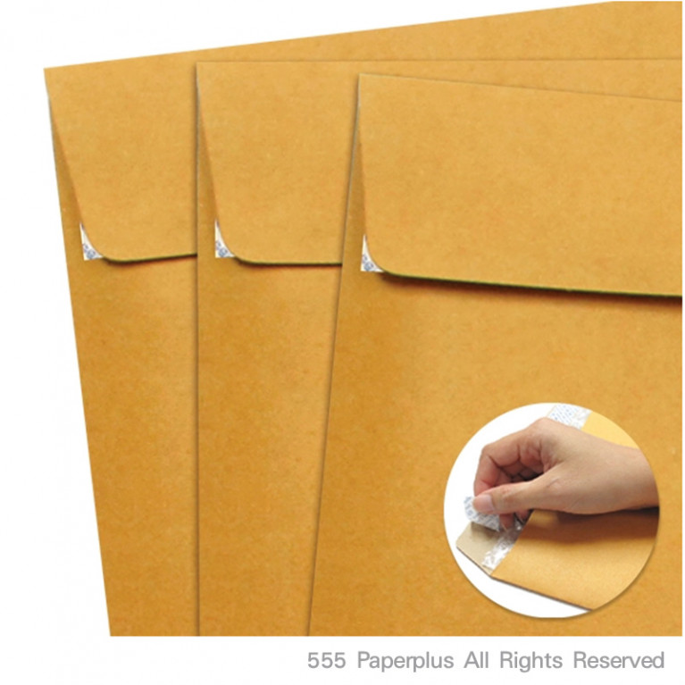 Peel & Seal Open End Envelope No.11 x 16 - KA - Brown Kraft (Bag) Code 00528