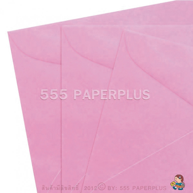Envelope ซองชมพูหนา 6 1/2 Code 49589