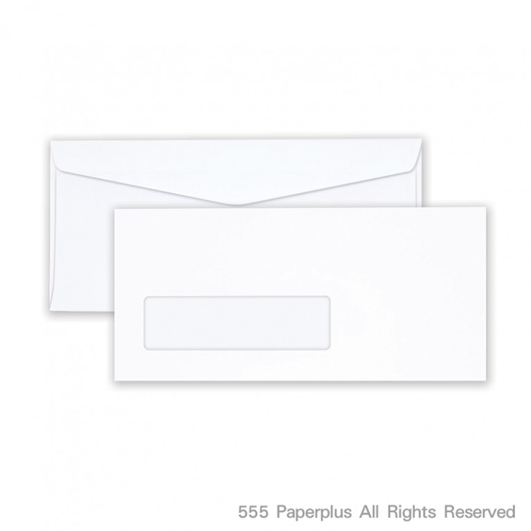 Envelope No9/125 window 32x117 mm. (500/Box) Code 48940