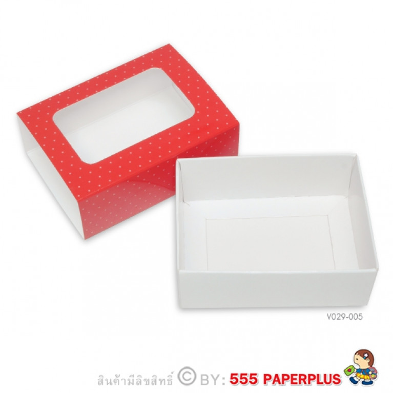 V029-005 กล่องใส่สบู่ (20กล่อง)5.5 x 7.5 x 2.6 ซม. กล่อง giftset