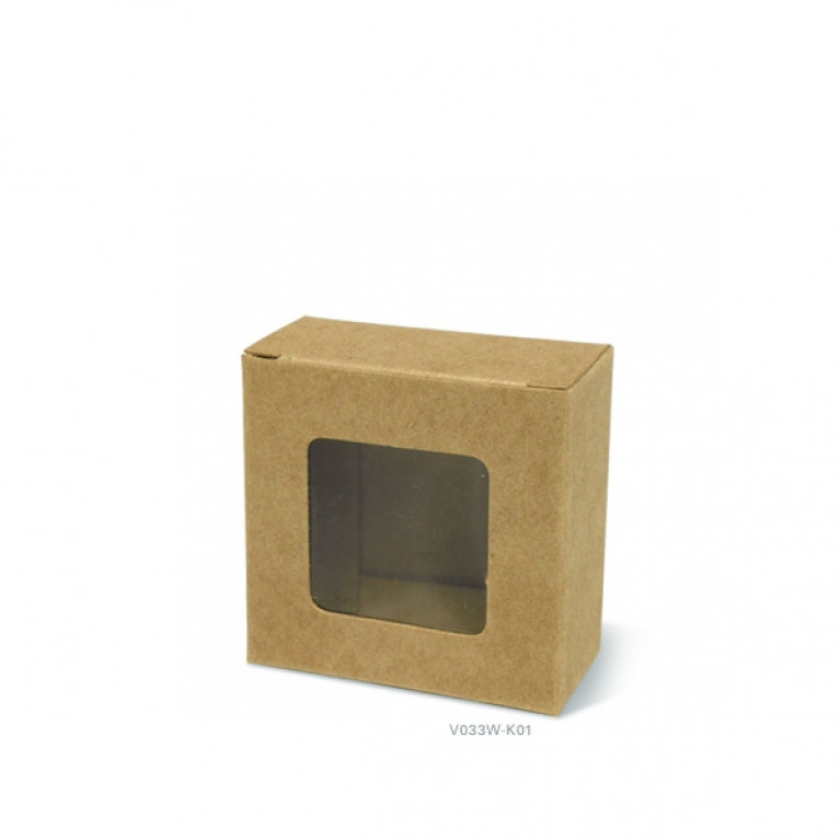 V033W-K01 กล่องใส่ของชำร่วย 5.5 x 5.5 x 2.5 ซม. (20กล่อง)