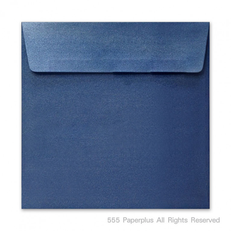 ซองใส่การ์ด No.6x6-เมทัลลิค สีน้ำเงิน (50 ซอง) Code 22624