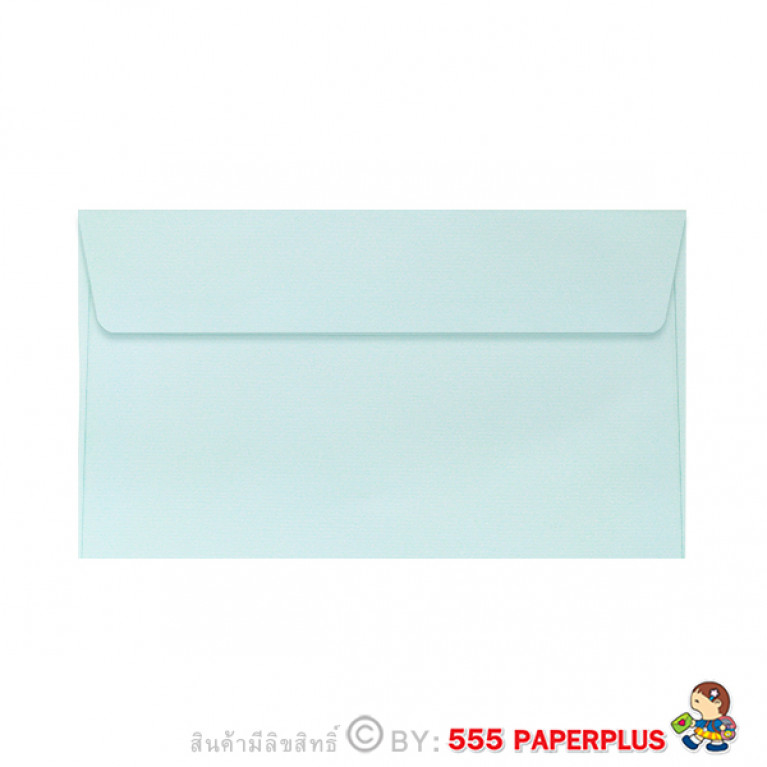 ซองใส่การ์ด No.4 1/2x7 3/4-แอลคิว สีฟ้า มีกลิ่นหอม (50 ซอง) Code 03116