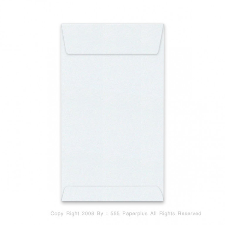 ซองใส่การ์ด No.4 1/2x7 3/4-เมทัลลิค สีขาว (50 ซอง) Code 83682