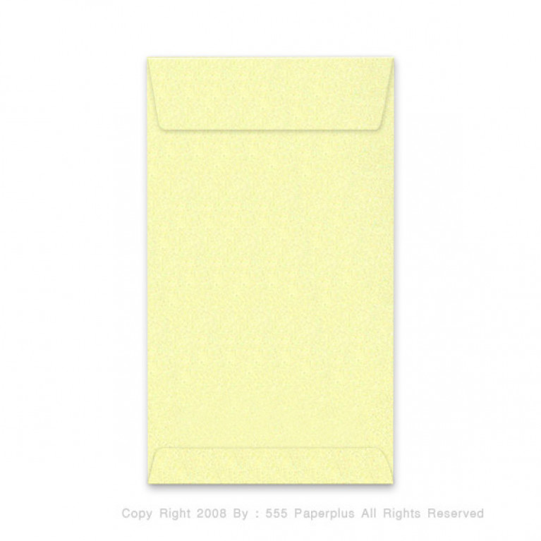 ซองใส่การ์ด No.4 1/2x7 3/4-เมทัลลิค สีขาวทอง (50 ซอง) Code 83699
