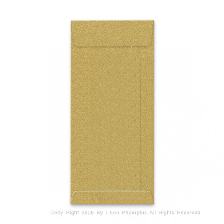 ซองใส่การ์ด No.4 1/4x9 1/4-เมทัลลิค สีทอง (50 ซอง) Code 74383
