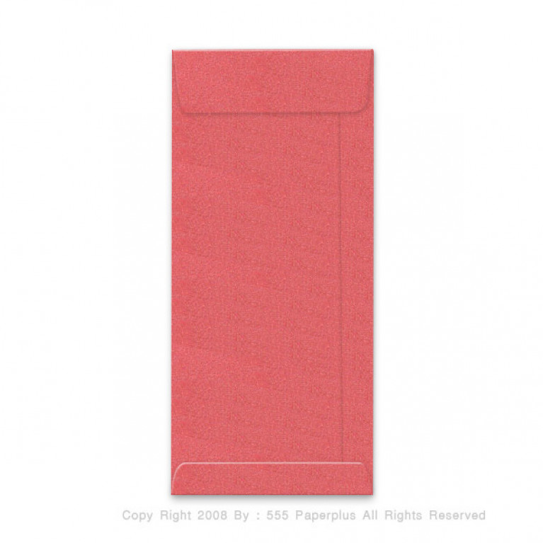 ซองใส่การ์ด No.4 1/4x9 1/4-เมทัลลิค สีแดง (50 ซอง) Code 74390