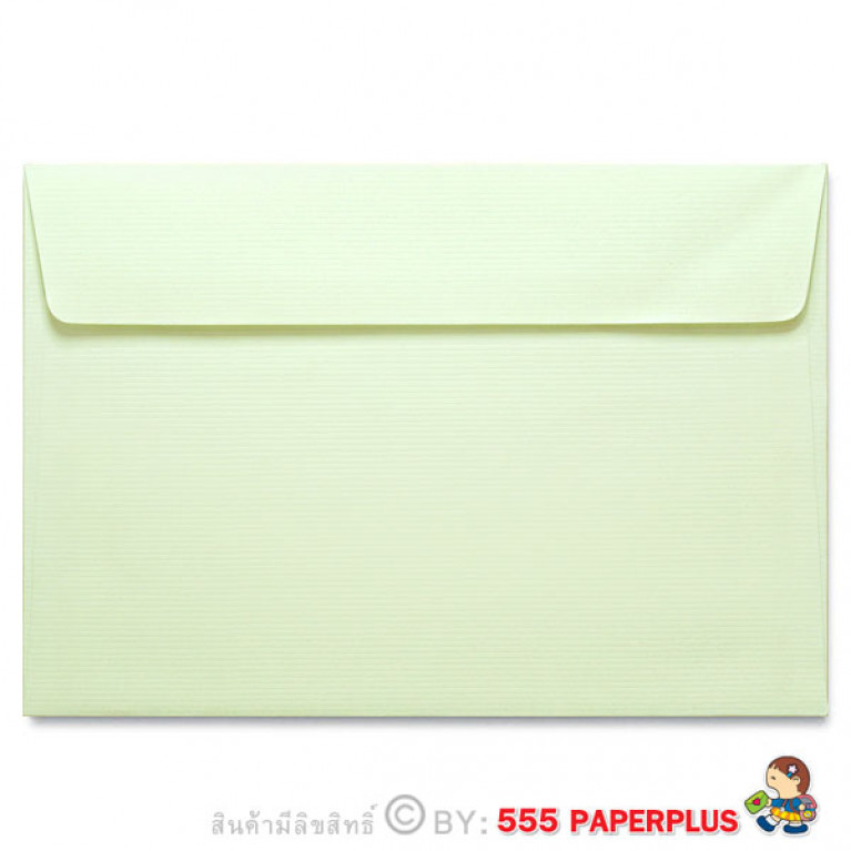 ซองใส่การ์ด No.5 1/2x8-แอลคิว สีเขียว มีกลิ่นหอม (50 ซอง) Code 72594