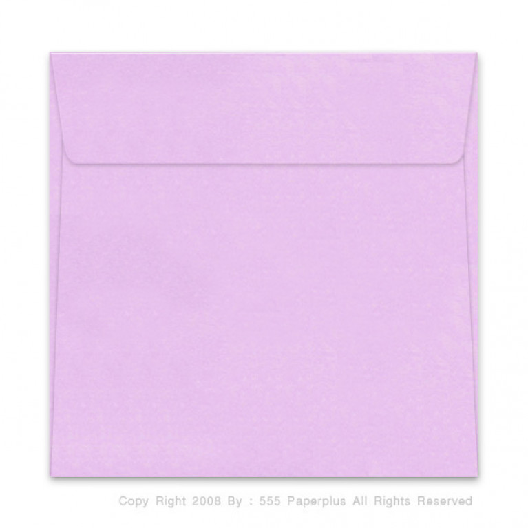 ซองใส่การ์ด No.6x6-พิมพ์พื้น สีม่วง (50 ซอง) Code 15591