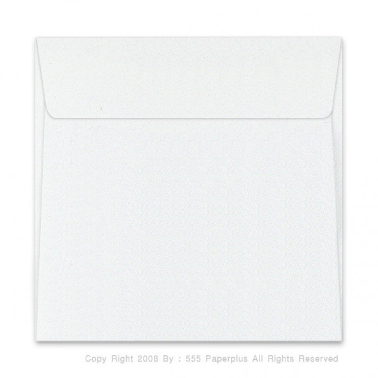 ซองใส่การ์ด No.6x6-เมทัลลิค สีขาว (50 ซอง) Code 83477