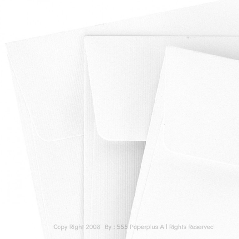 ซองใส่การ์ด No.6x6-SQ สีขาว มีกลิ่นหอม (50 ซอง) Code 72679