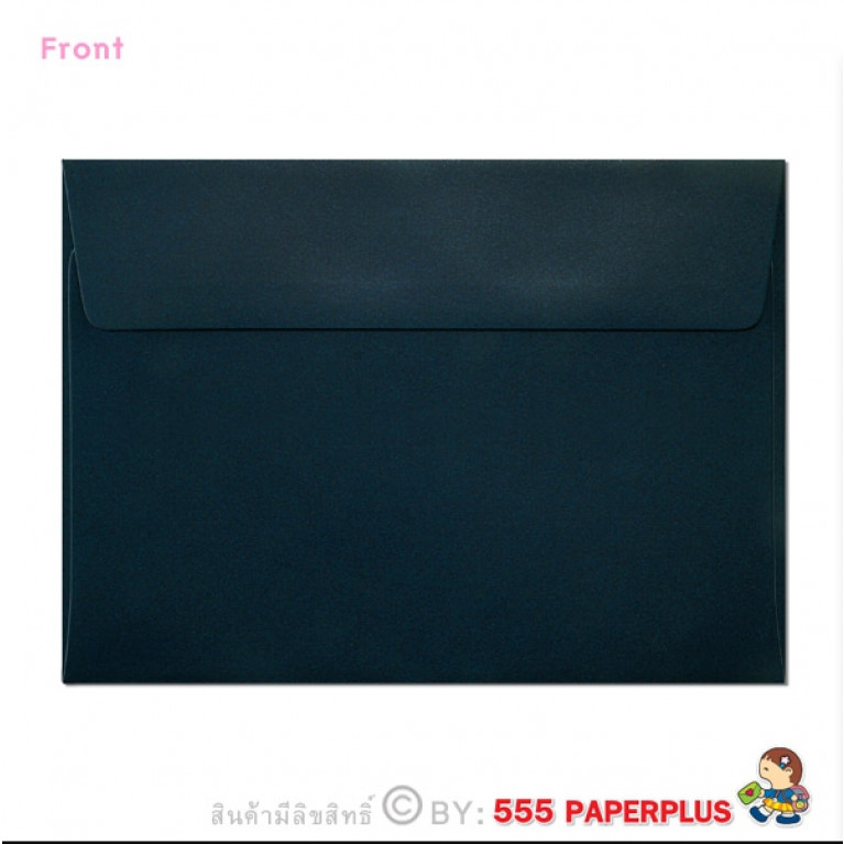 ซองใส่การ์ด No.8 1/2-พิมพ์พื้น สีน้ำเงินเข้ม (50 ซอง) Code 60607