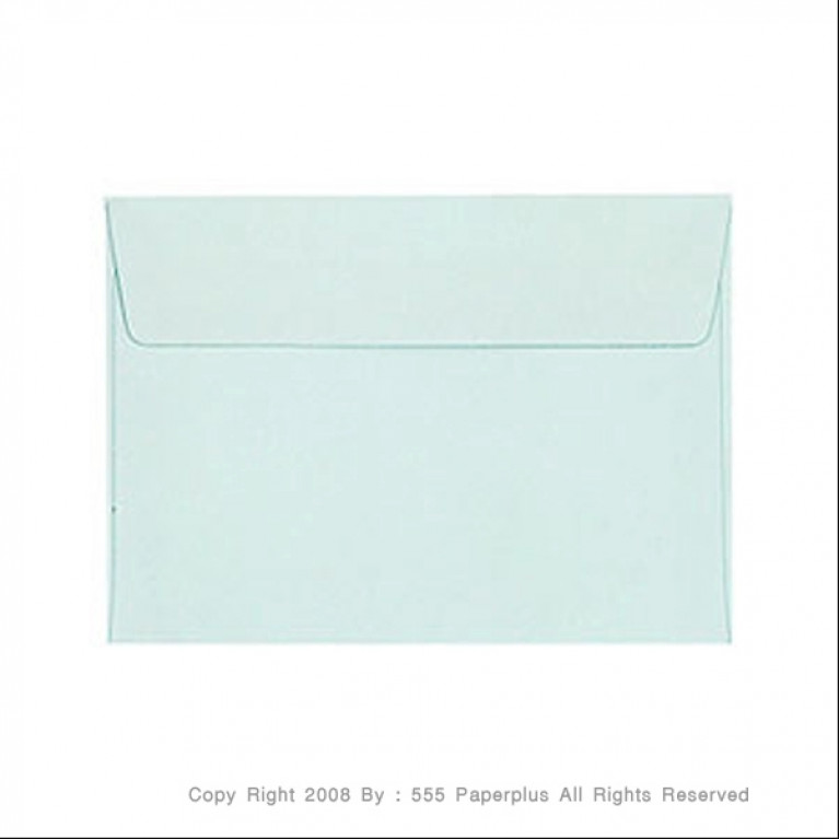 ซองใส่การ์ด No.8 1/2-แอลคิว(ฝาขนาน) สีฟ้า มีกลิ่นหอม (50 ซอง) Code 39177