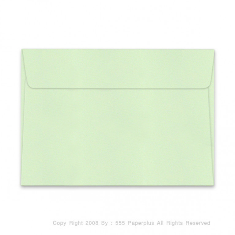 ซองใส่การ์ด No.8 1/2-แอลคิว(ฝาขนาน) สีเขียว มีกลิ่นหอม (50 ซอง) Code 38842