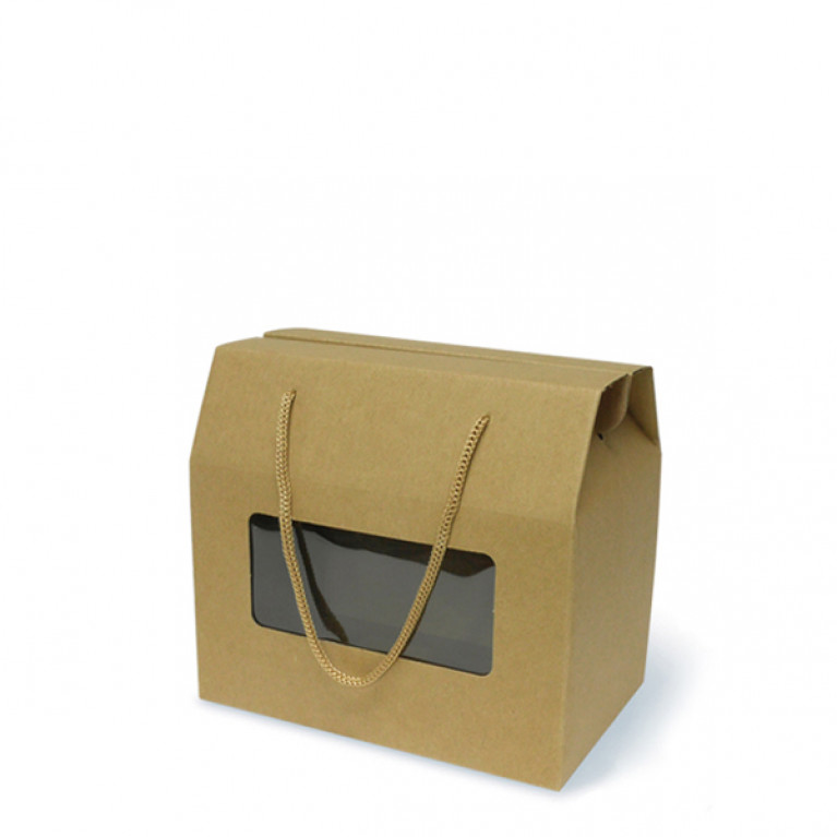 BG35-001 กล่องของขวัญพร้อมเชือกหิ้ว 20 x 15 x 14 ซม.