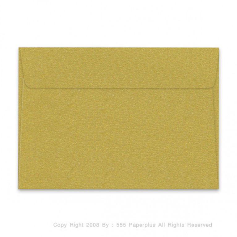 ซองใส่การ์ด No.C5-เมทัลลิค สีทอง (50 ซอง) Code 85181