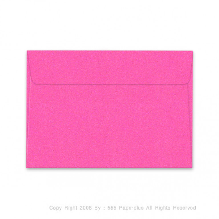 ซองใส่การ์ด No.C6-พิมพ์พื้น สีชมพู (50 ซอง) Code 66944