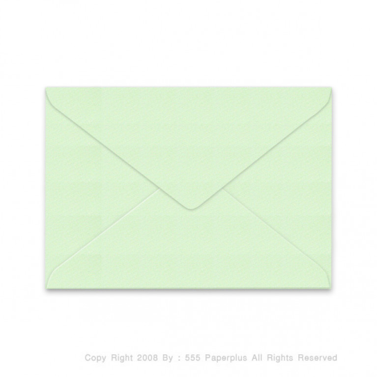 ซองใส่การ์ด No.C6-แอลคิว สีเขียว มีกลิ่นหอม (50 ซอง) Code 44287