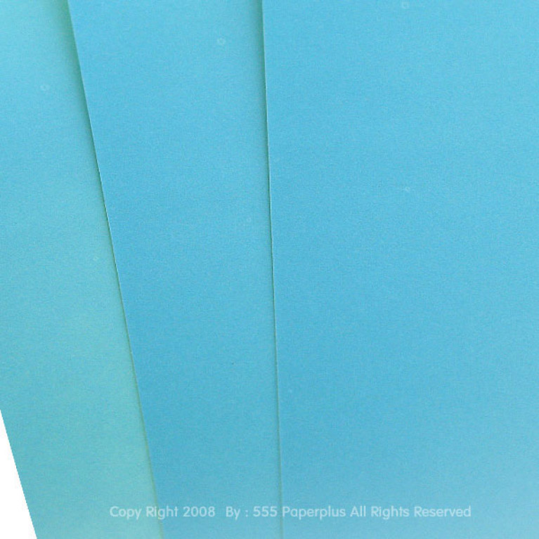 สติ๊กเกอร์ A4 - สติ๊กเกอร์สี - สีฟ้า (50 แผ่น) Code 69150