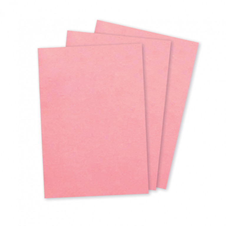 กระดาษ A4 - สะท้อนแสง - สีชมพู - 80 แกรม (100 แผ่น) Code 92523