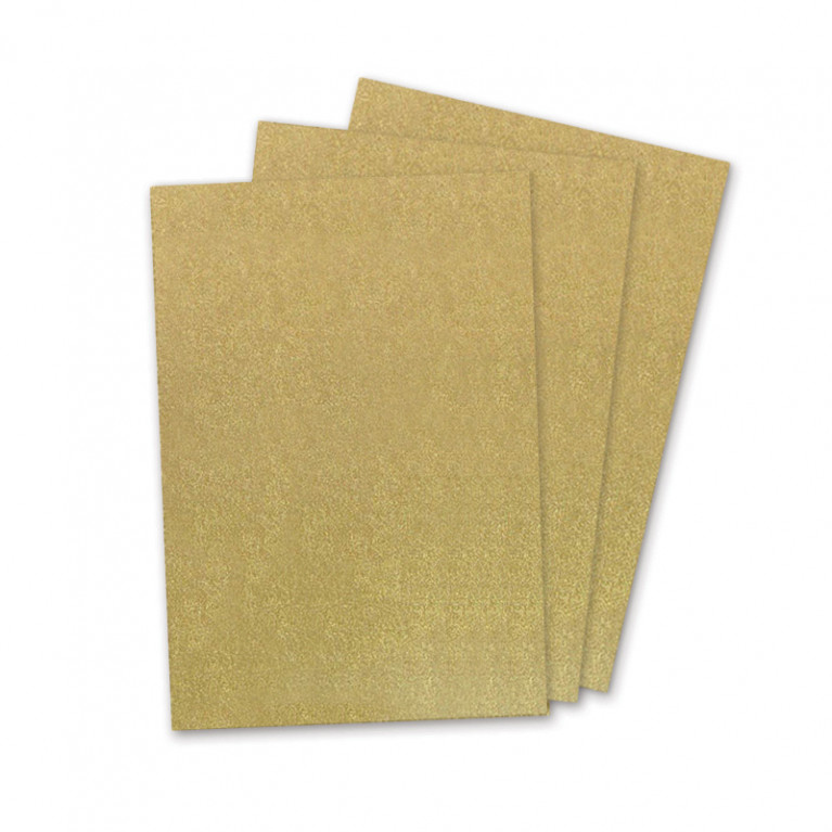 กระดาษปก A4 - เมทัลลิค - สีทอง - 250 แกรม (50 แผ่น) Code 91472