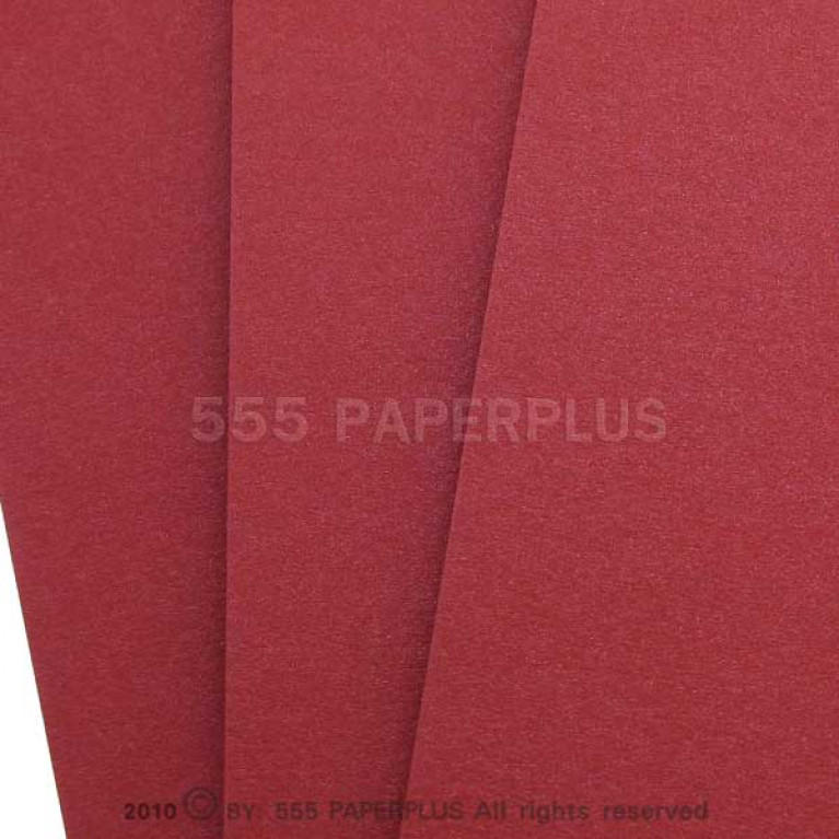 กระดาษ A4 - เมทัลลิค - สีแดง - 100 แกรม (100 แผ่น) Code 74635