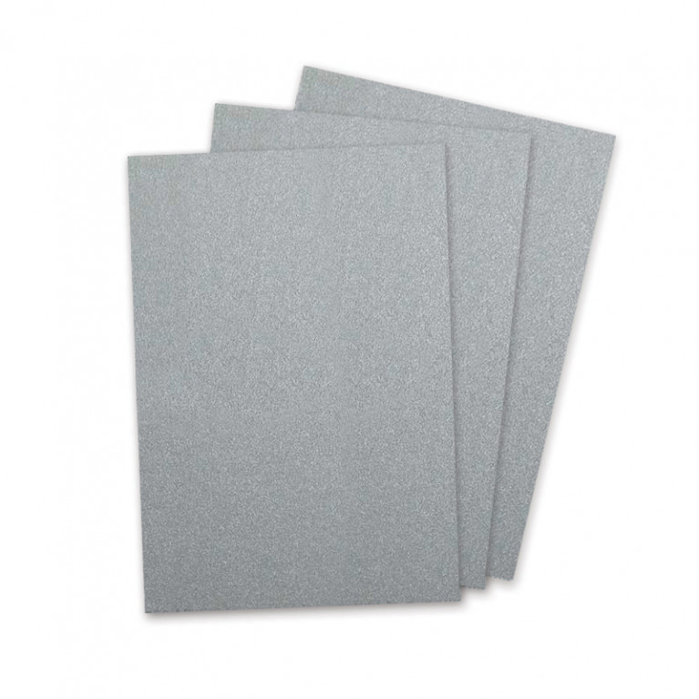 กระดาษ A4 - เมทัลลิค - สีเงิน - 100 แกรม (100 แผ่น) Code 74598