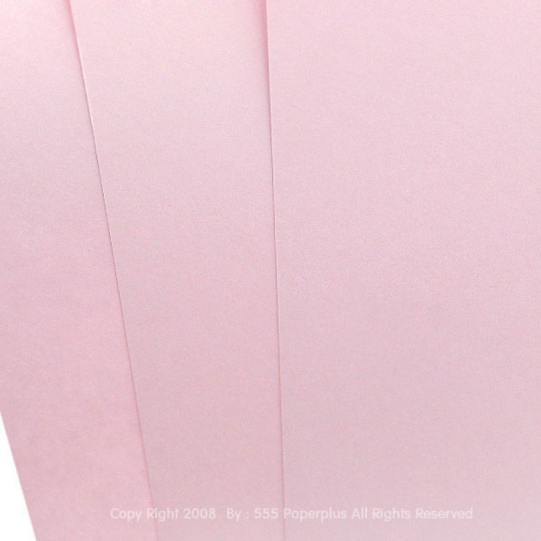 กระดาษ A4 - ปอนด์สี - สีชมพู - 100 แกรม (100 แผ่น) Code 10435