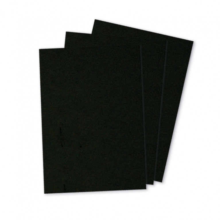 กระดาษปก A4 - การ์ดหอมในปก - สีดำ - 180 แกรม (50 แผ่น) Code 89165