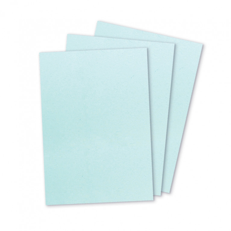 กระดาษปก A4 - การ์ดสีปก - สีฟ้า - 180 แกรม (50 แผ่น) Code 53265