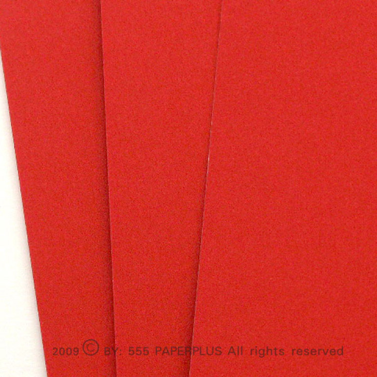 กระดาษปก A4 - การ์ดหอมในปก - สีแดง - 180 แกรม (50 แผ่น) Code 89158