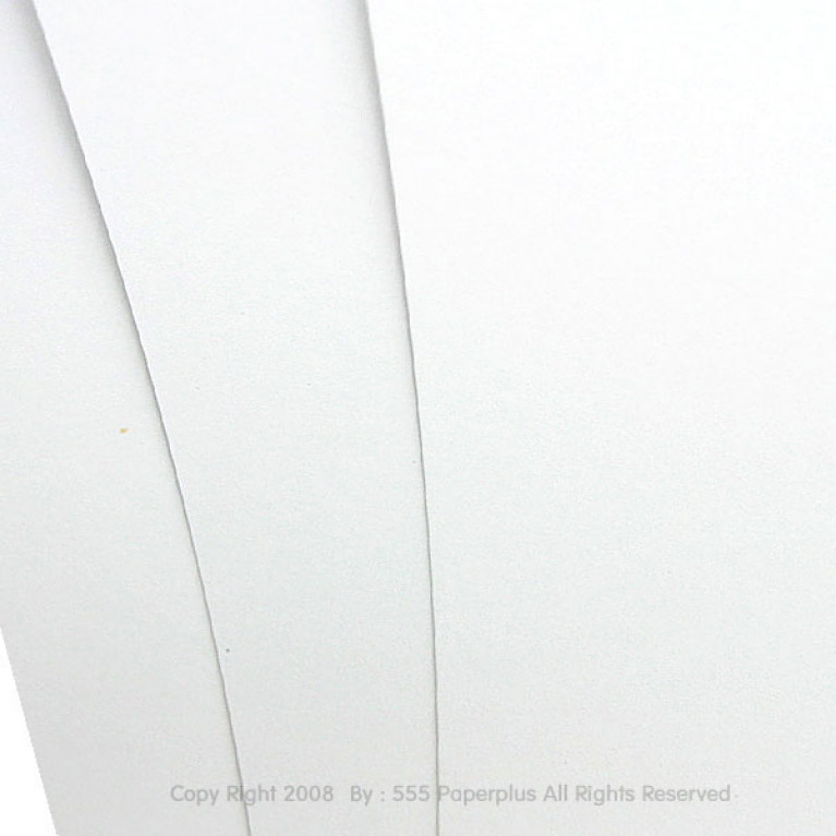 กระดาษปก A4 - การ์ดขาวปก - สีขาว - 210 แกรม (50 แผ่น) Code 69631