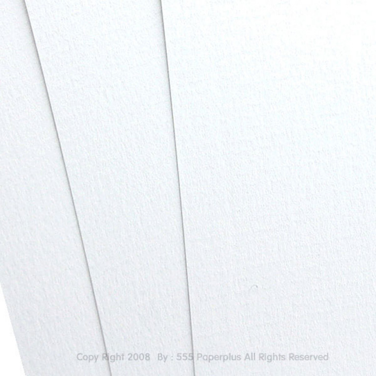 กระดาษปก A4 - คองนอก - สีขาวเพชร - 220 แกรม (50 แผ่น) Code 44638