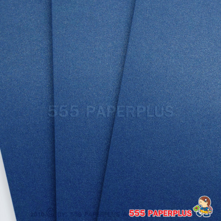 กระดาษ A4 - เมทัลลิค - สีน้ำเงิน - 100 แกรม (100 แผ่น) Code 32067