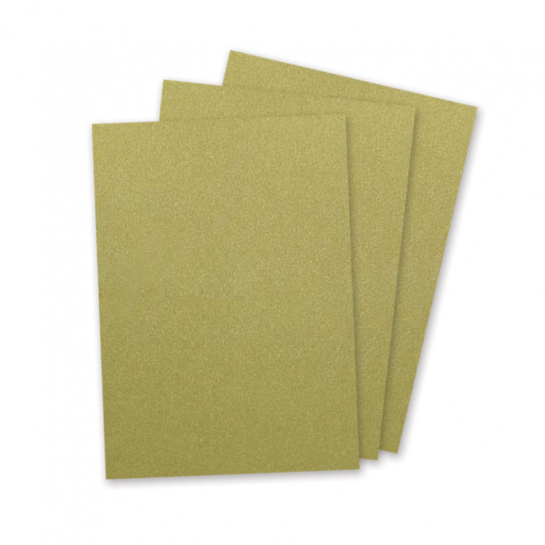 กระดาษ A4 - เมทัลลิค - สีทอง - 100 แกรม (100 แผ่น) Code 74611