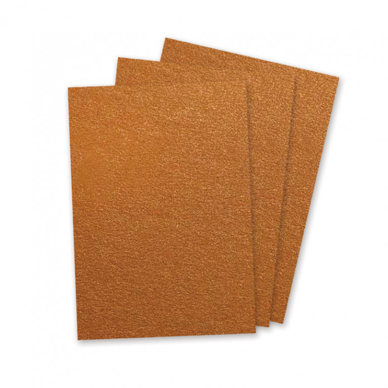 กระดาษ A4 - เมทัลลิค - สีทองแดง - 100 แกรม (100 แผ่น) Code 74628
