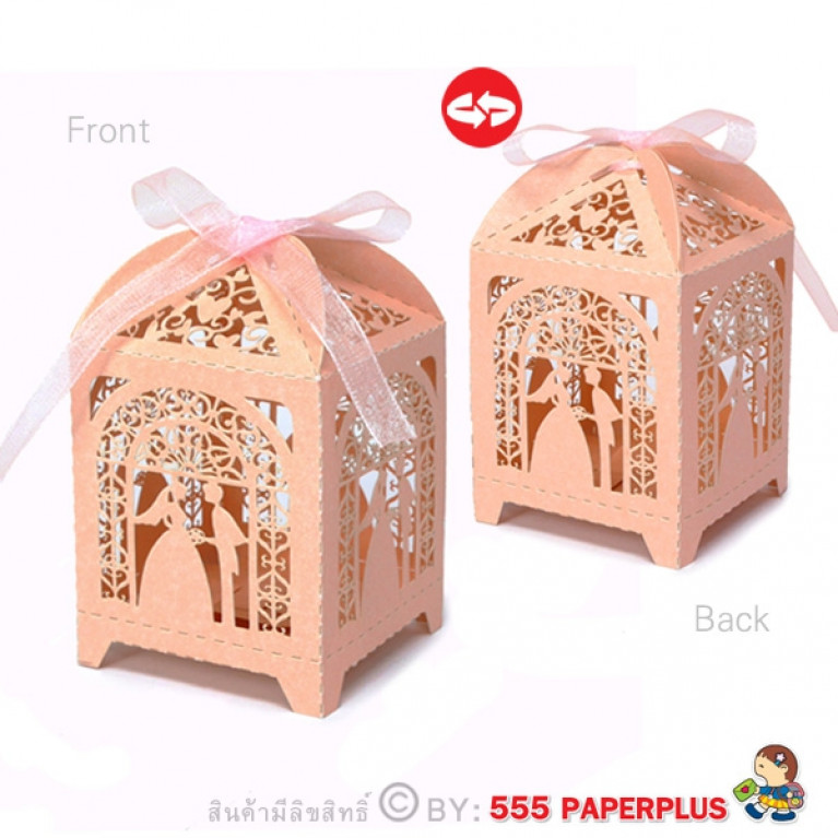 V027-003-L กล่องใส่ของชำร่วย 5 x 5 x 6 ซม. (20 กล่อง)$