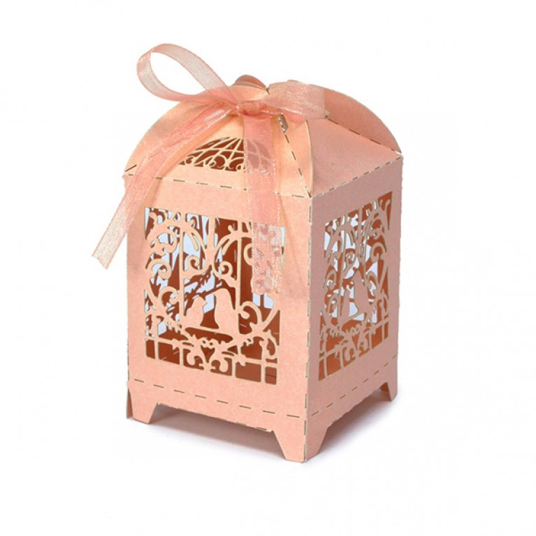 V027-005-L กล่องใส่ของชำร่วย 5 x 5 x 6 ซม. (20 กล่อง) $