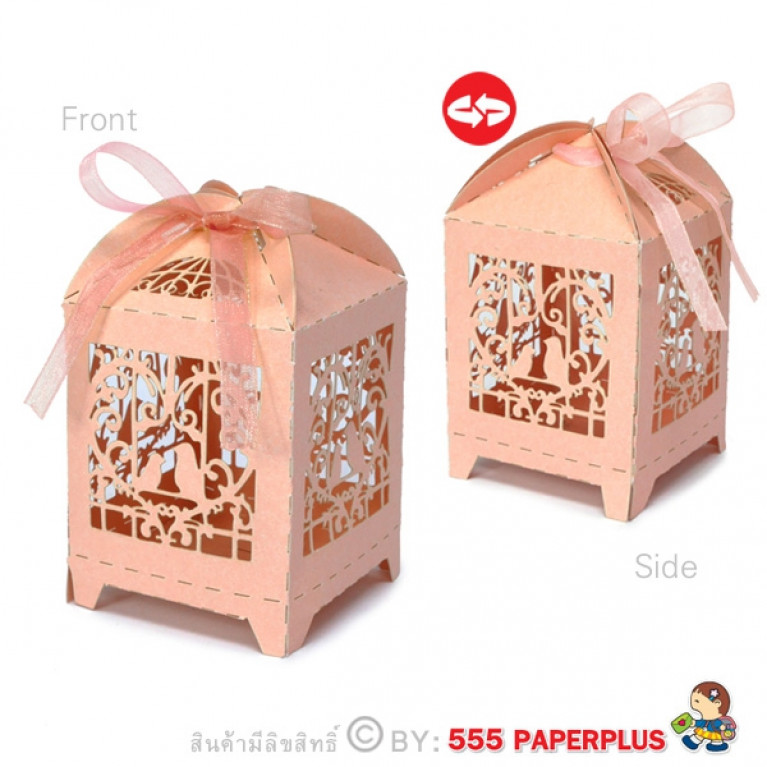 V027-005-L กล่องใส่ของชำร่วย 5 x 5 x 6 ซม. (20 กล่อง) $