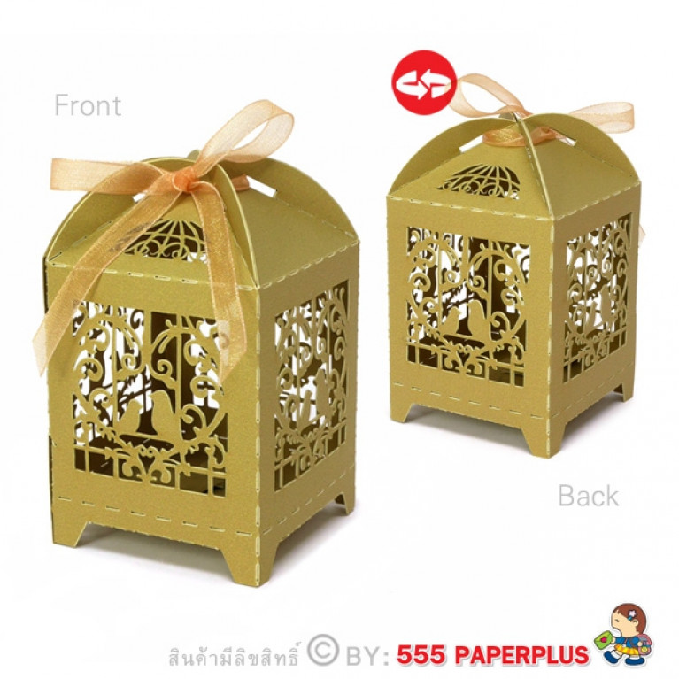 V027-006-L กล่องใส่ของชำร่วย 5 x 5 x 6 ซม. (20 กล่อง)$